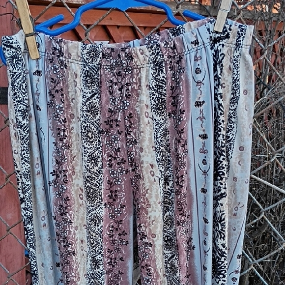 Mind Code Multicolor Striped Boot Cut Pants - Picture 2 of 7